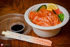 Salmon Donburi on Day 75