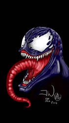 Venom smartphone drawing 