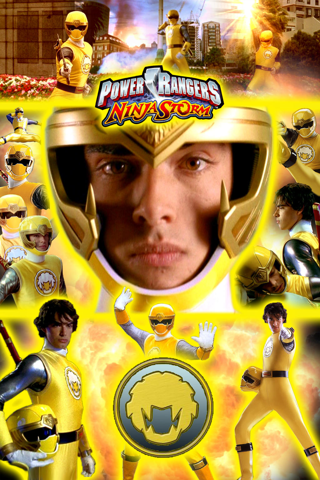 NS Yellow Ranger Poster by Rogue-Ranger on DeviantArt