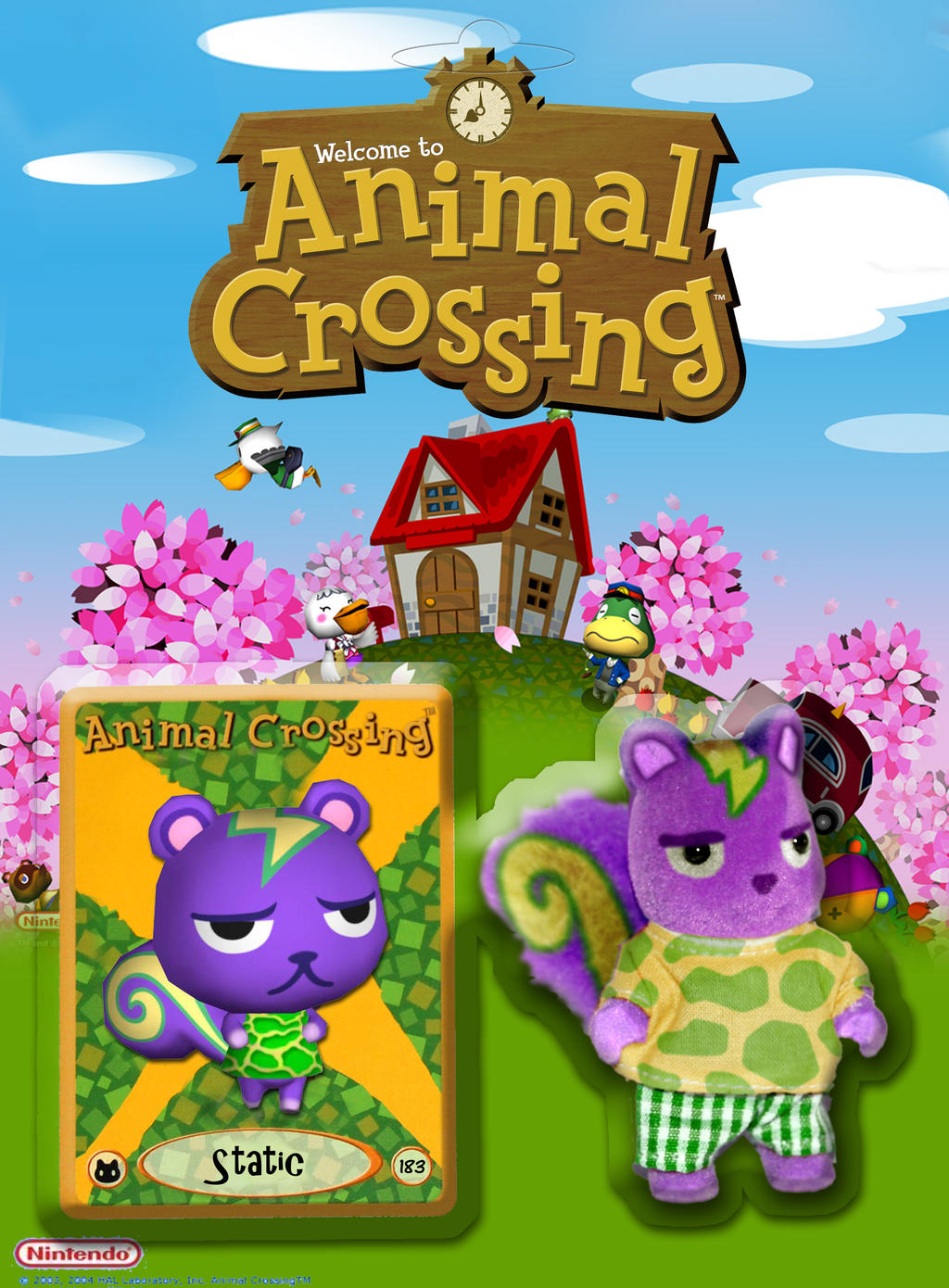 Static Animal Crossing Figure by Rogue-Ranger on DeviantArt Static Animal Crossing Figure by Rogue-Ranger on DeviantArt