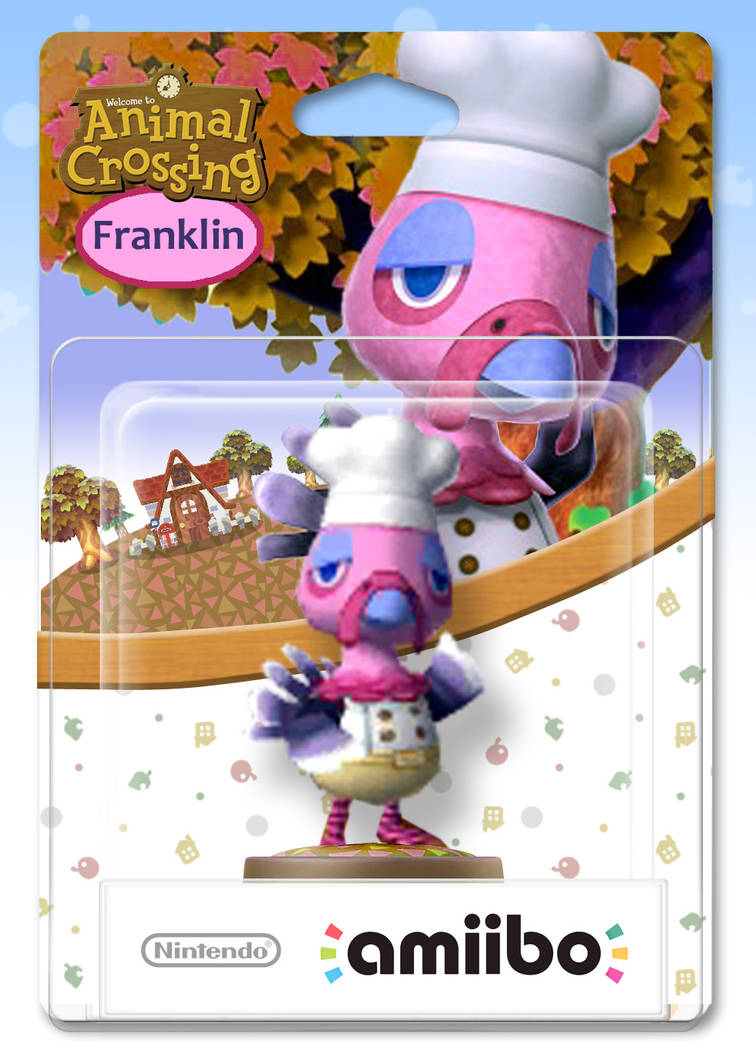 Animal Crossing Franklin Amiibo by Rogue-Ranger on DeviantArt