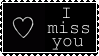 I Miss You (Stamp)