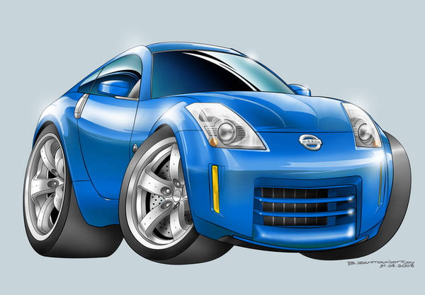 Nissan 350Z Toon by nailgungfx