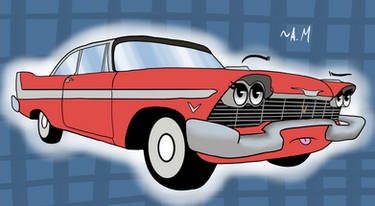 Christine the Plymouth Fury (art for someone 1/5)