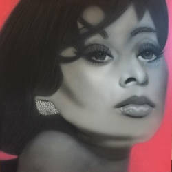 Sophia Loren airbrush