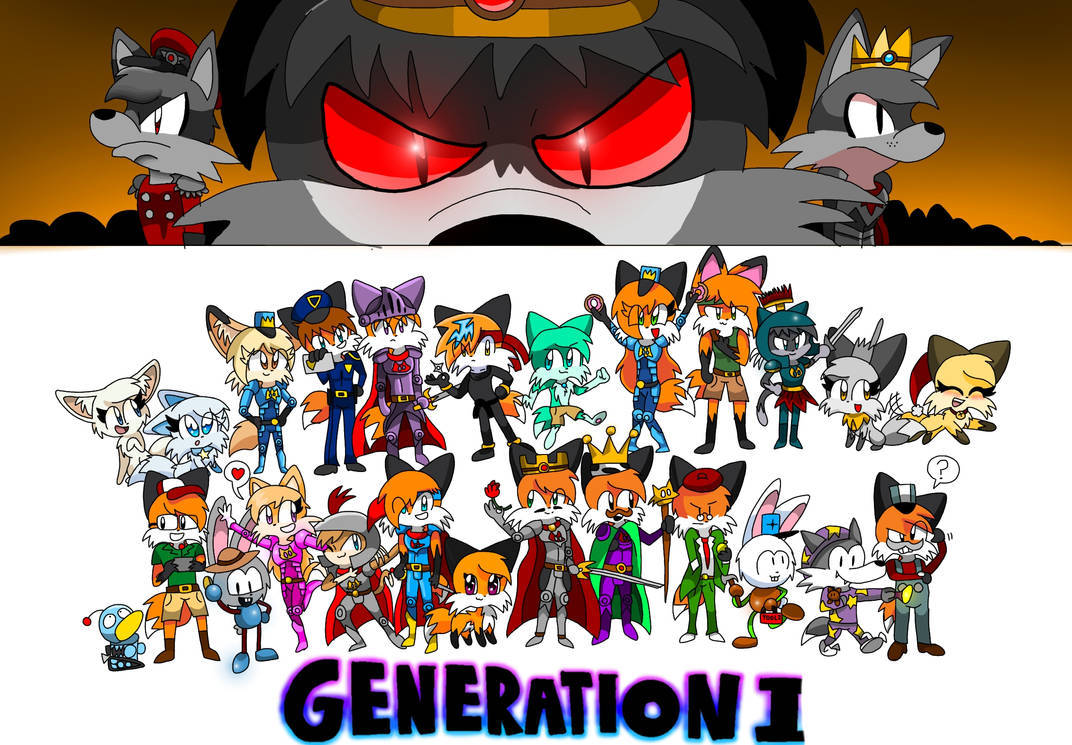 Generation Characters. Deviantart FoxBan Generation 1 Characters by Kahjilahfox2006 on DeviantArt