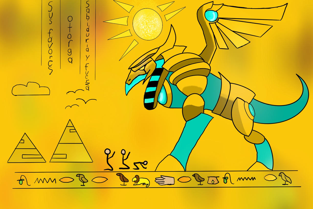 Dragon ra (DragonCity) by victoriadelgadomende on DeviantArt