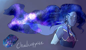 Gemsona fusion: Blue Chalcopyrite