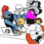 Undertale Squad meme