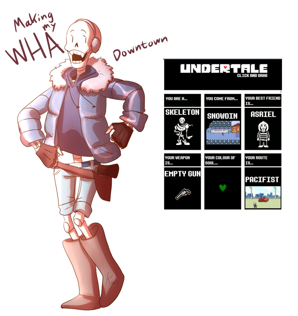 I guess this makes this an undertale oc...