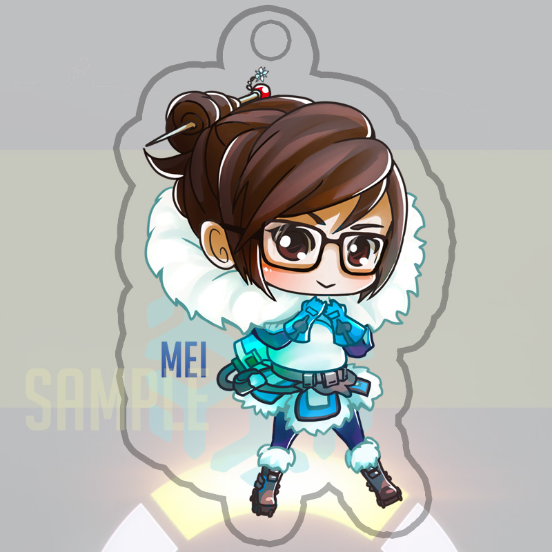 Overwatch Mei Keychain