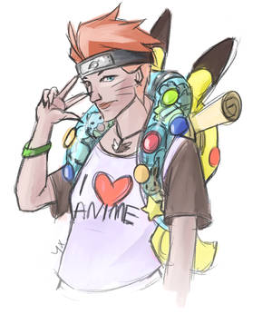 Weaboo Moira Skin