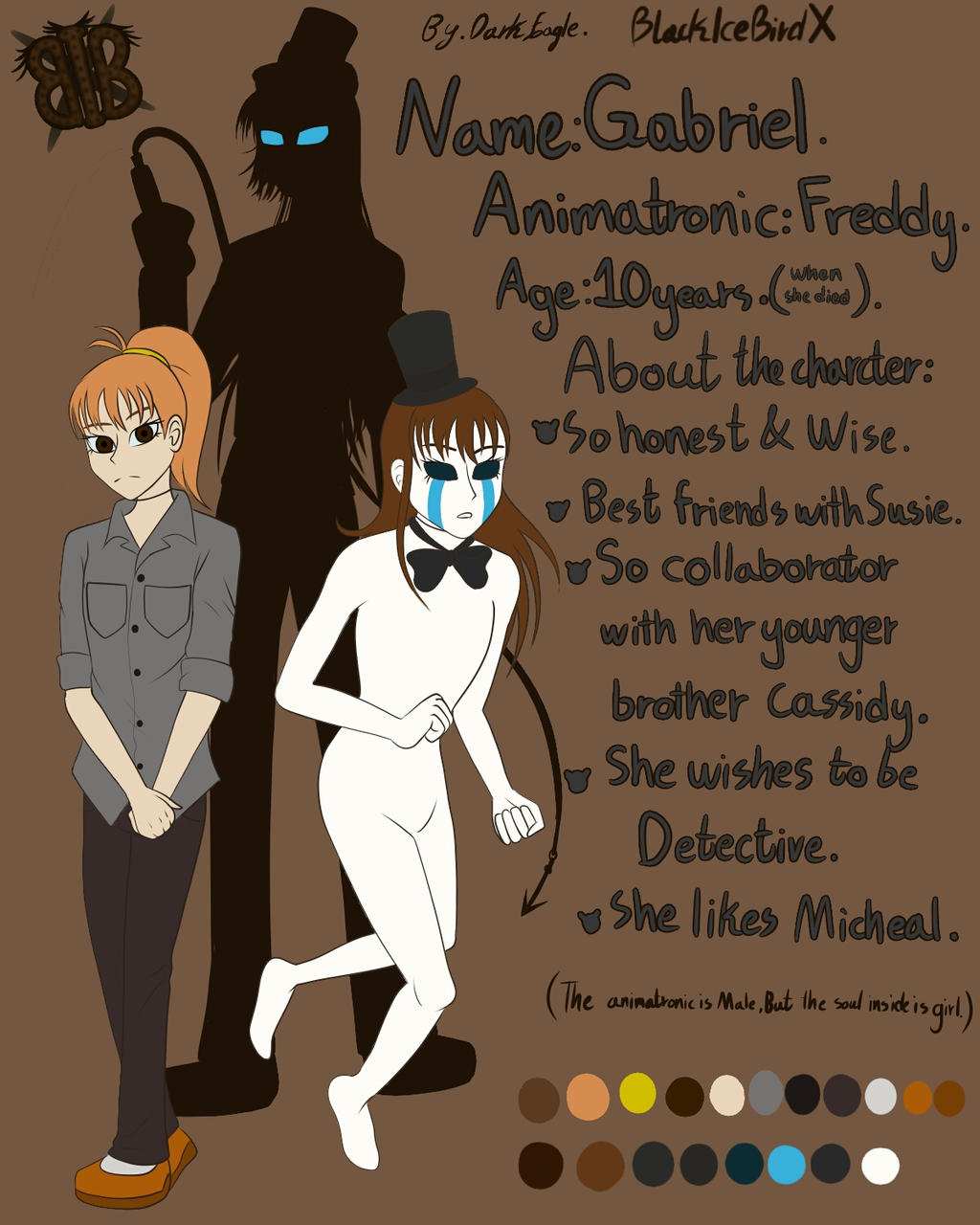 Fnaf Freddy S Soul Gabriel By Blackicebirdx On Deviantart Fnaf Freddy S Soul Gabriel By Blackicebirdx On Deviantart