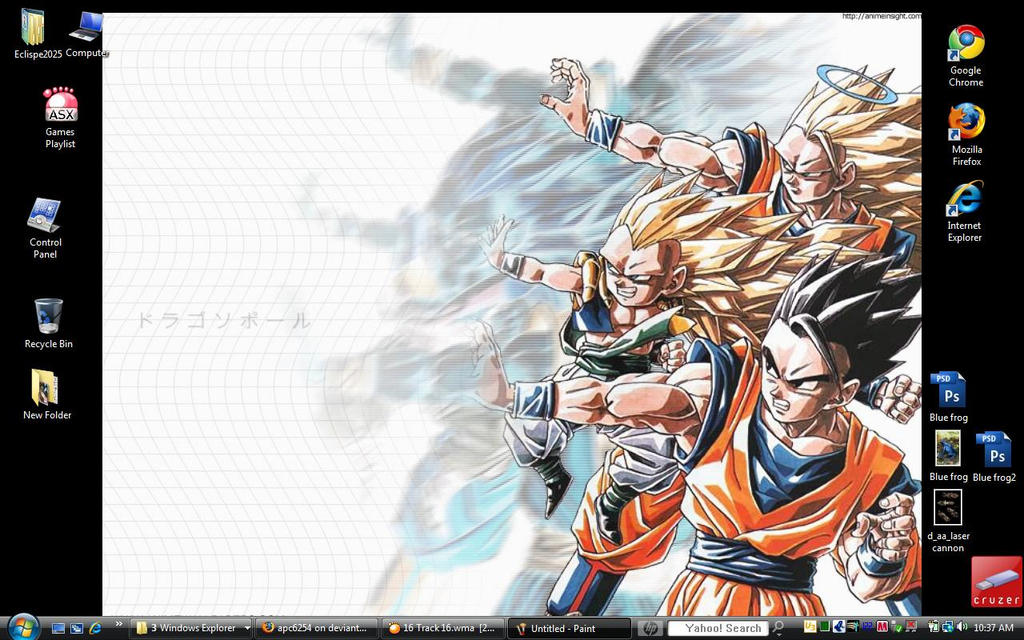 Windows Xp Dbz DBz Desktop by apc6254 on DeviantArt
