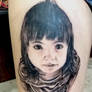 little girl tattoo