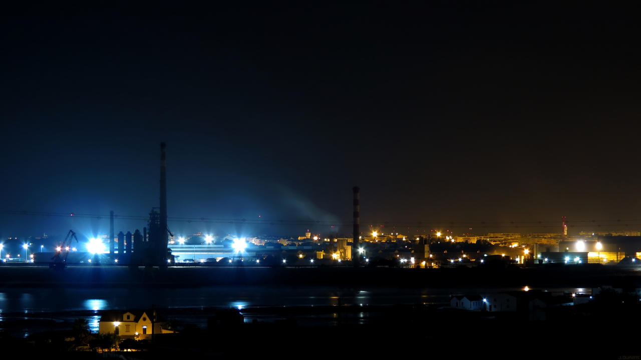 Night view from Barreiro