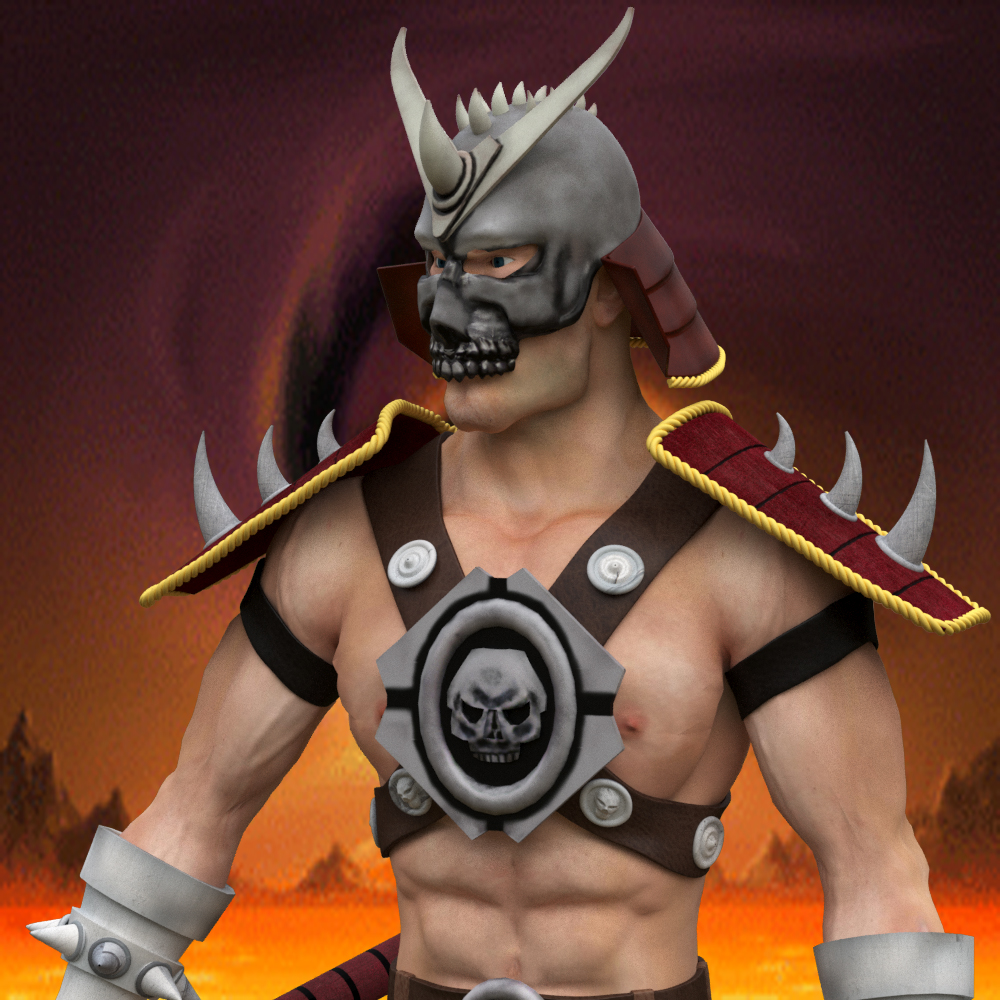 StarFox 3d Brasil - Capacete Shao Kahn