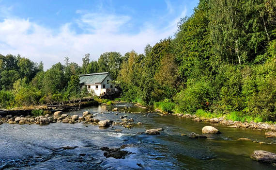 The river