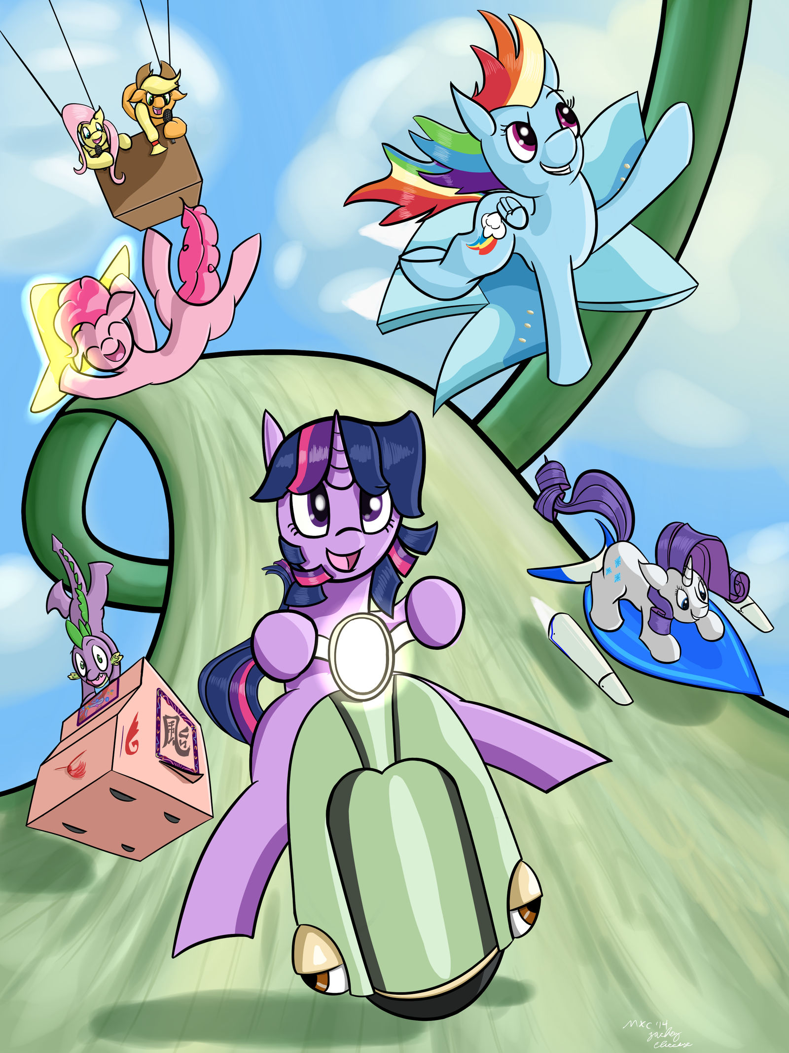 Mlp Ride Kirby Air Ride + MLP by MXCoriginal on DeviantArt