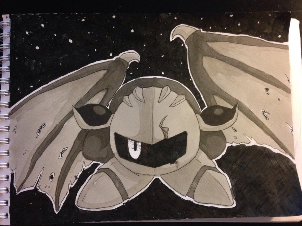 Inktober #1 Dark Meta Knight