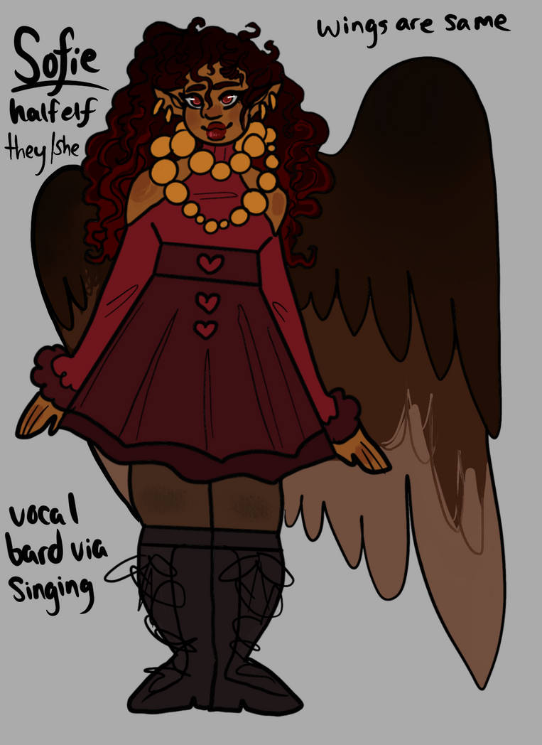 Sofie OC ref by foxglovelullaby on DeviantArt