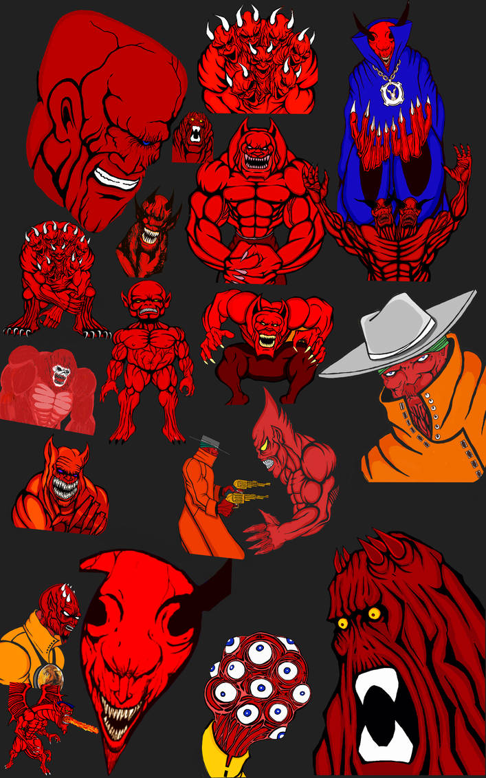 Red Deviantart Fandom My Artwork Compilation 3 - Red Characters by tfaulkner821 on DeviantArt