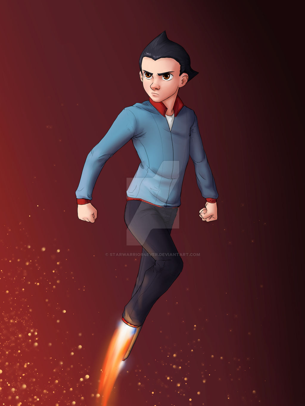 Astro Boy Redrawn By Starwarrior4ever On Deviantart Astro Boy Redrawn By Starwarrior4ever On Deviantart