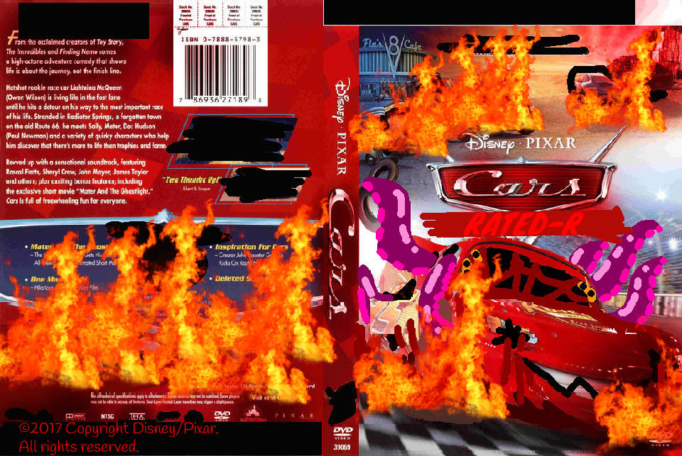 Cars RATED-R DVD Cover (Creepypasta) by Keegereager on DeviantArt