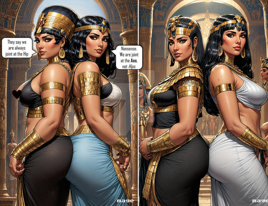 2 Ancient Queens Together