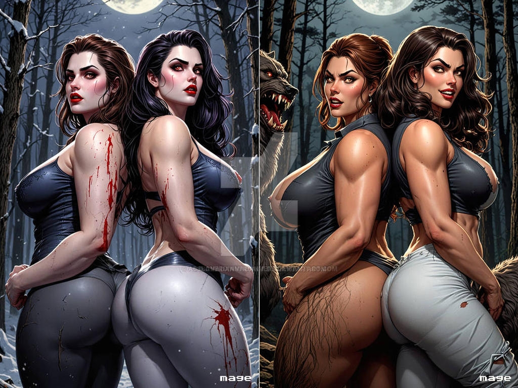 Vamp Women Vs Wolf Women