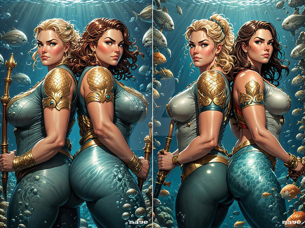 Queens Of Atlantis: Back To Back