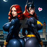 Black Widow With Batgirl