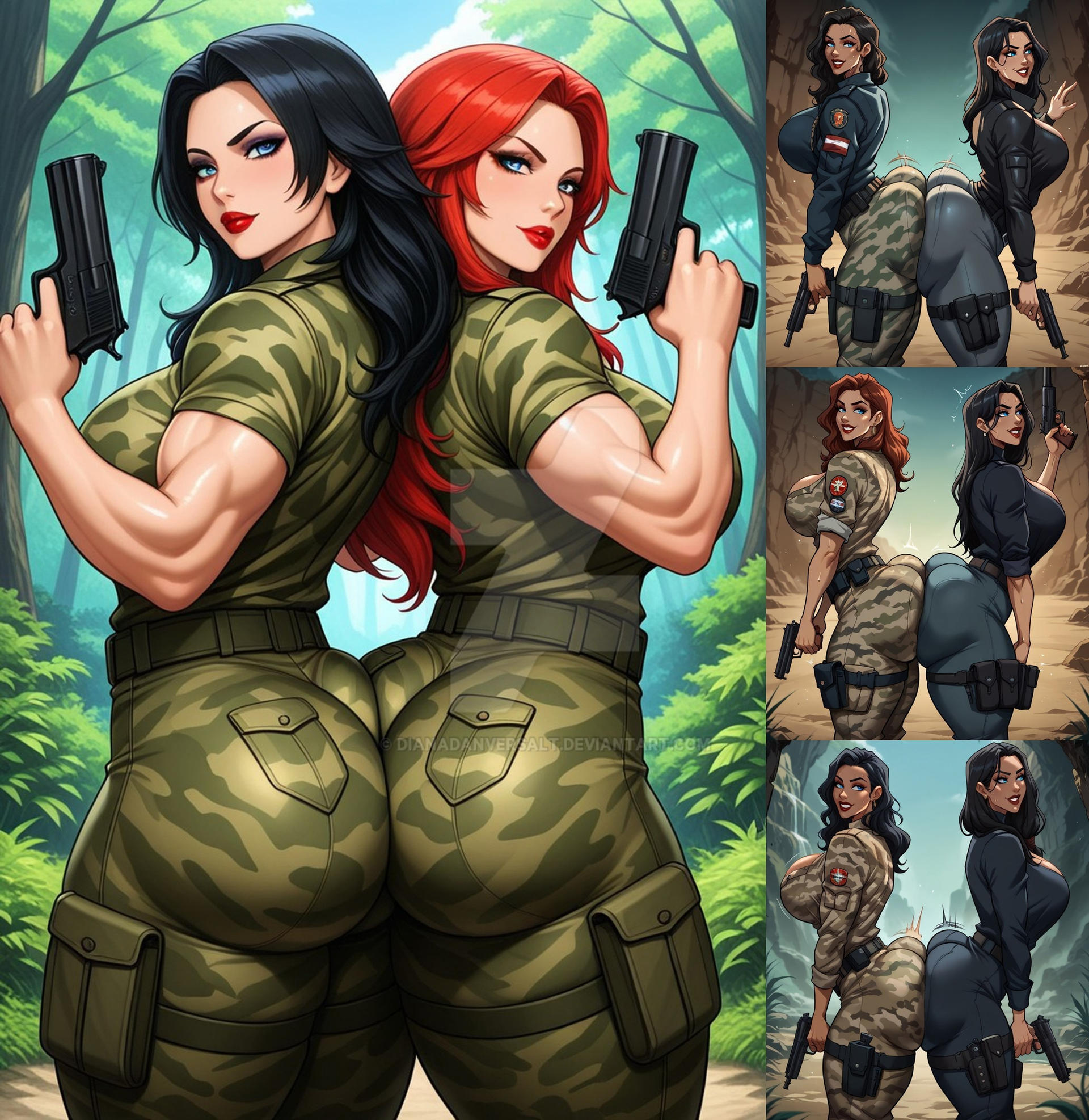 Commandos training