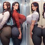 Ass-to-Ass on a Train