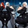 Black Cat and Black Widow Ass-to-Ass