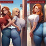 Lisa, Chloe and their Ass-to-Ass history