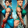 Cammy White and Chun Li