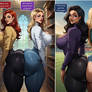 Diva Wars 2: The 2 Pairs Regroup Ass-to-Ass