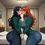 Ronnie vs MJ Bonus Kissfights