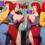 Mary Jane And Jessica Rabbit Clash