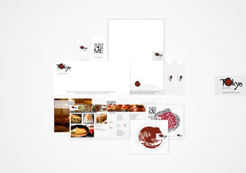 Tokyo Sushi corporate identity