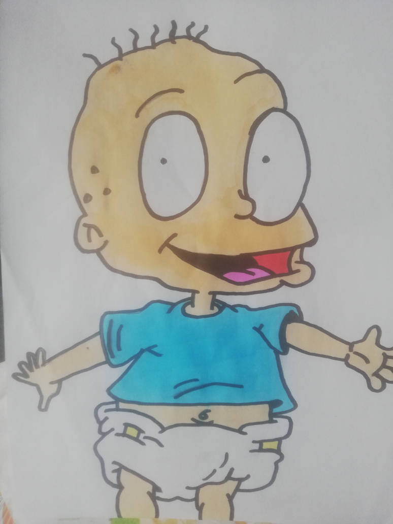 Finished Tommy from rugrats by merchantarts1 on DeviantArt