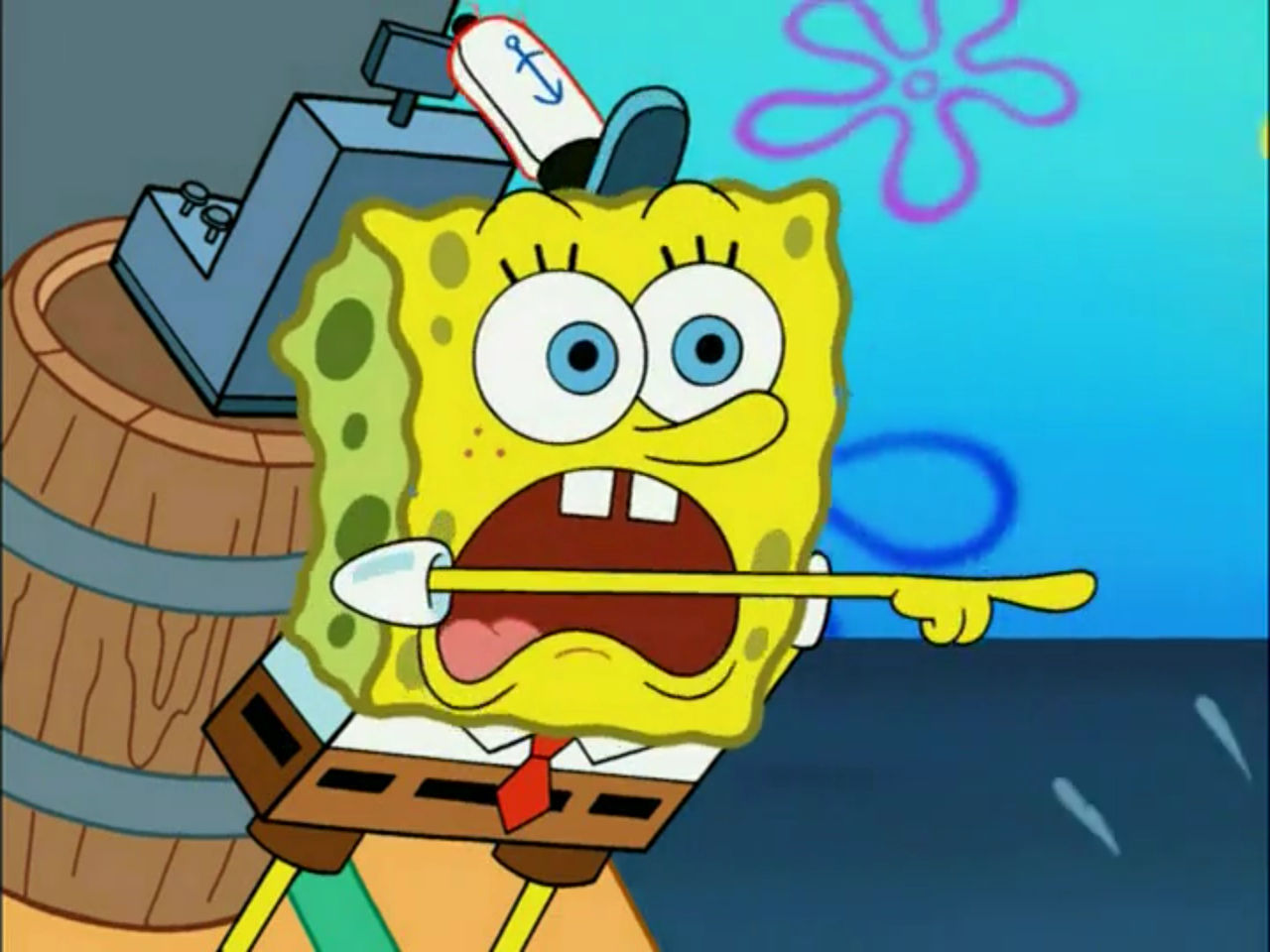 Paddy Look Spongebob: Patrick Look Out! by batman714 on DeviantArt