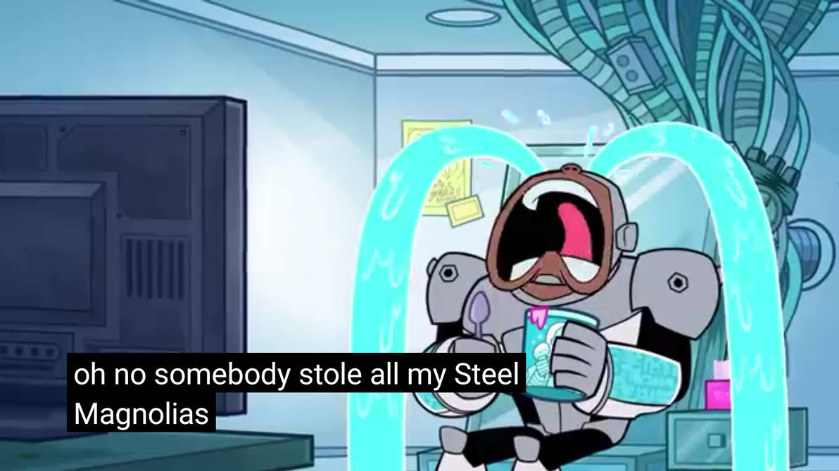Cyborg is crying by batman714 on DeviantArt