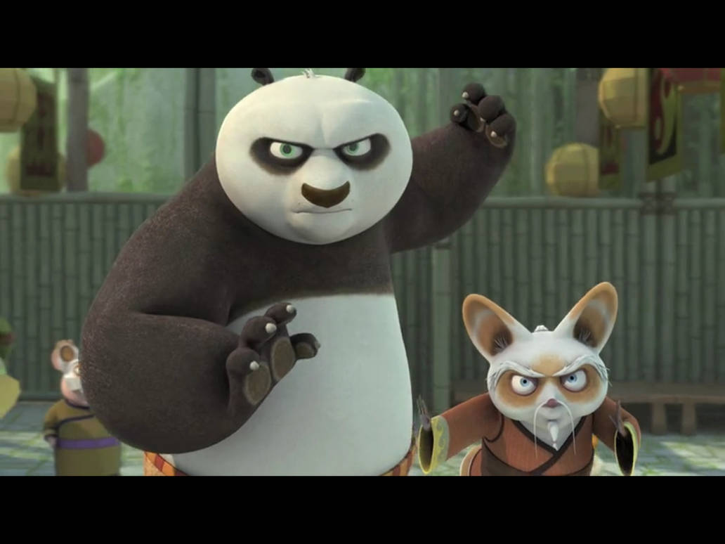 Po Fight Po and Shifu is ready for the fight by batman714 on DeviantArt