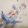 Rainbow Dash vs Zipp Storm 