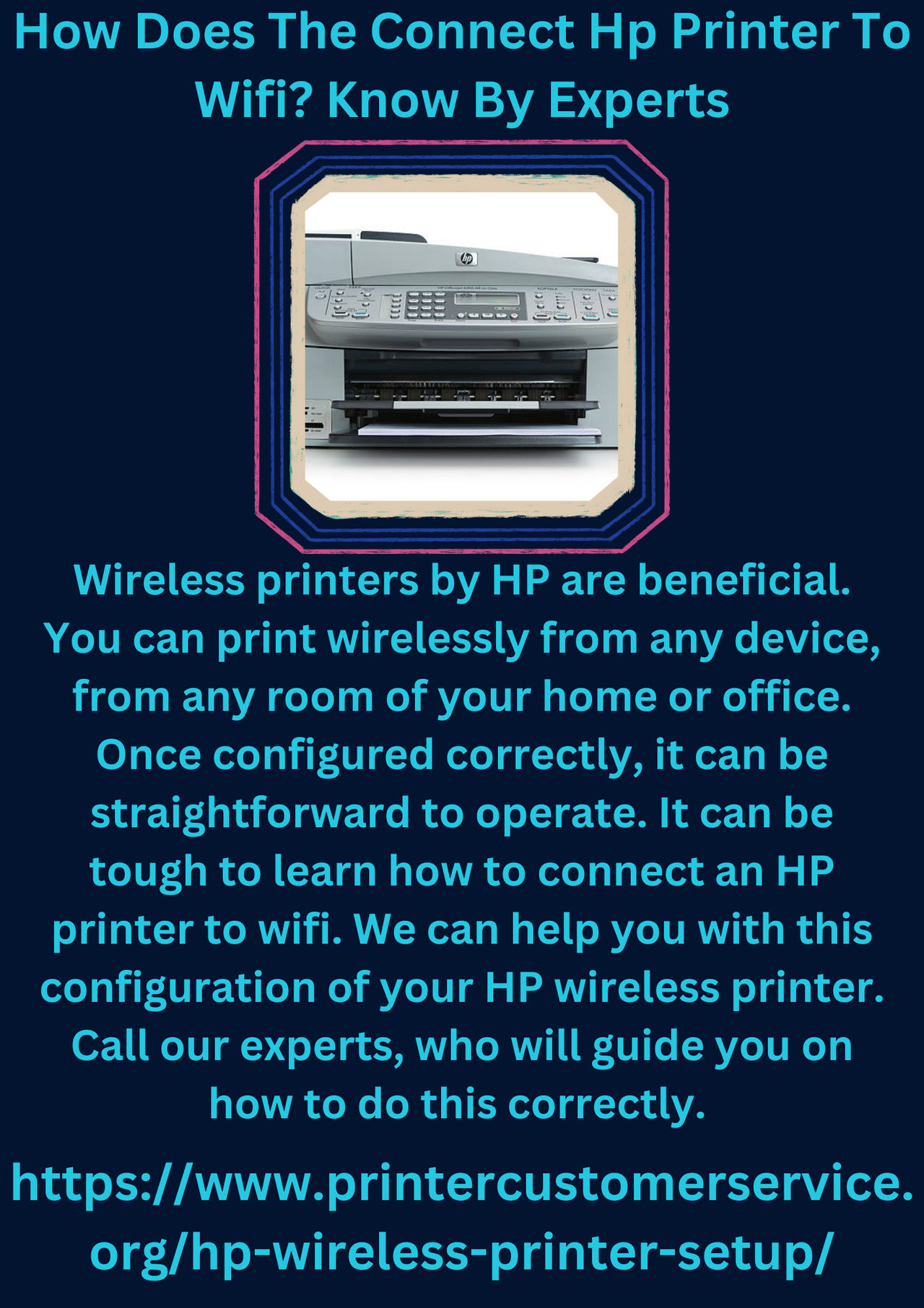 HP Deskjet Learn How To Set Up /Connect To WIFI 