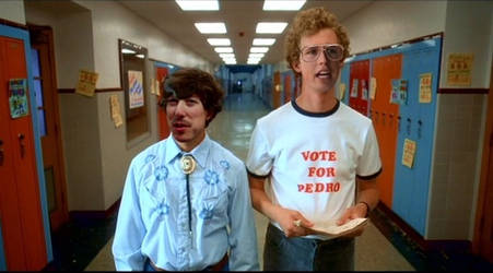 Buster Posey is Napoleon Dynamite