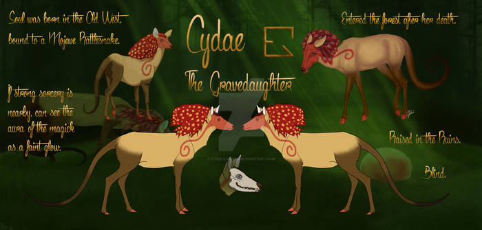 Cydae Reference Sheet