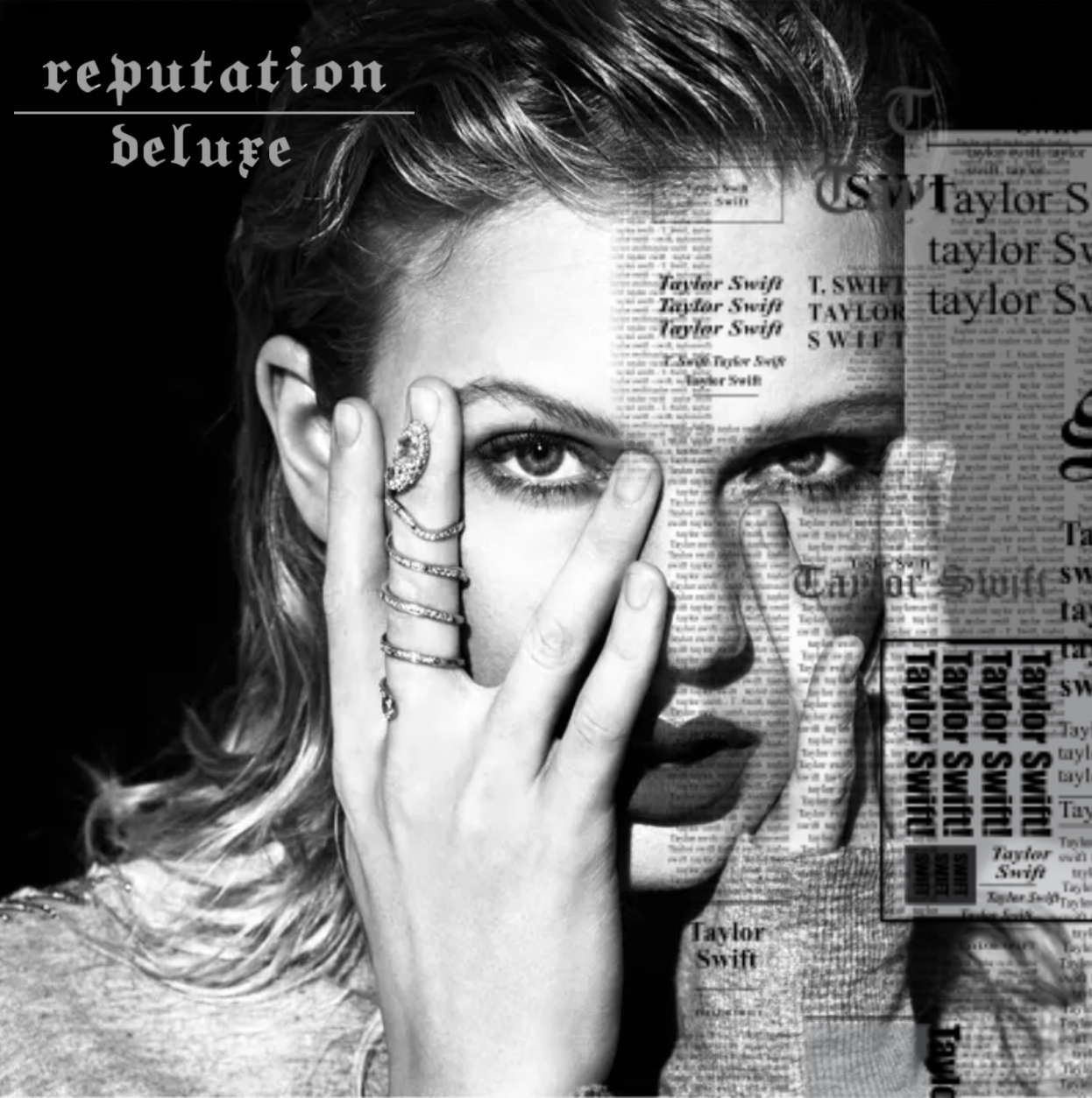 Reputation Album Cover Inverted reputation deluxe edition by sparkletoez on DeviantArt